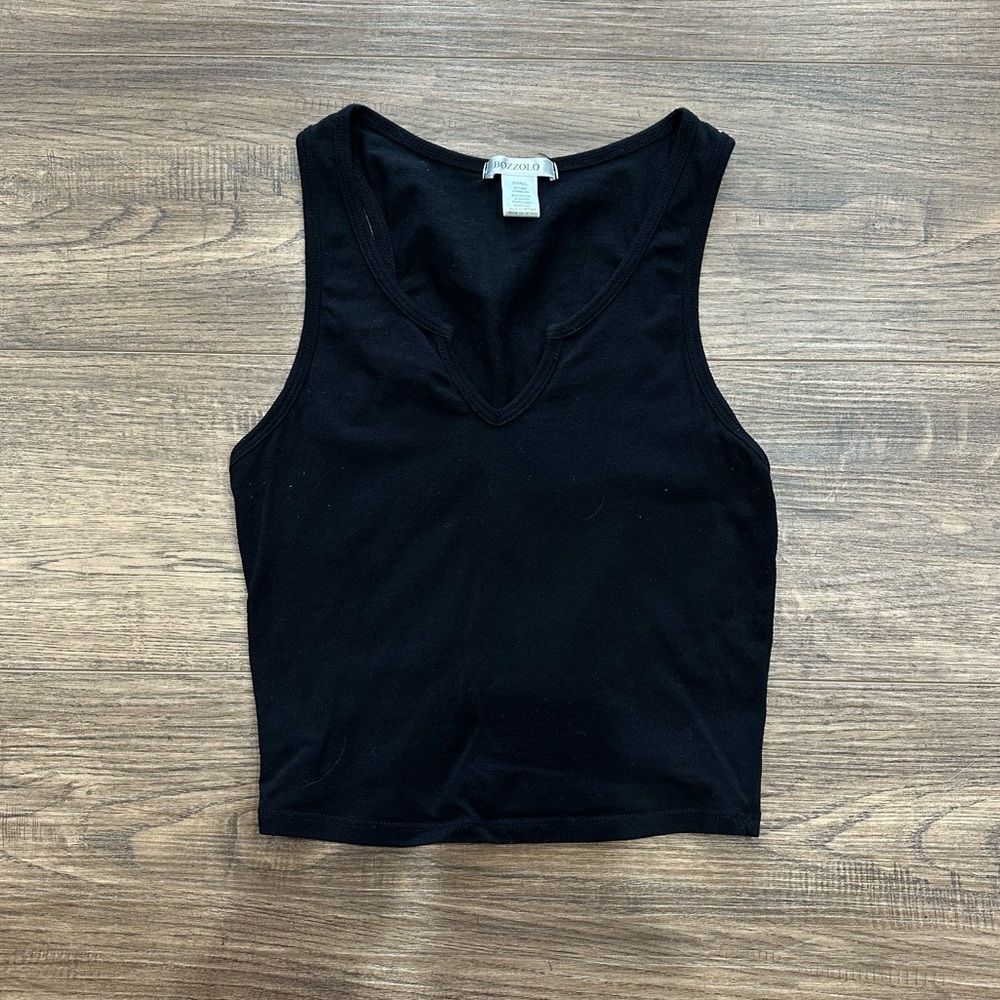bozzolo | black tank top